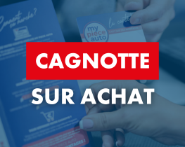 CAGNOTTE SUR ACHAT